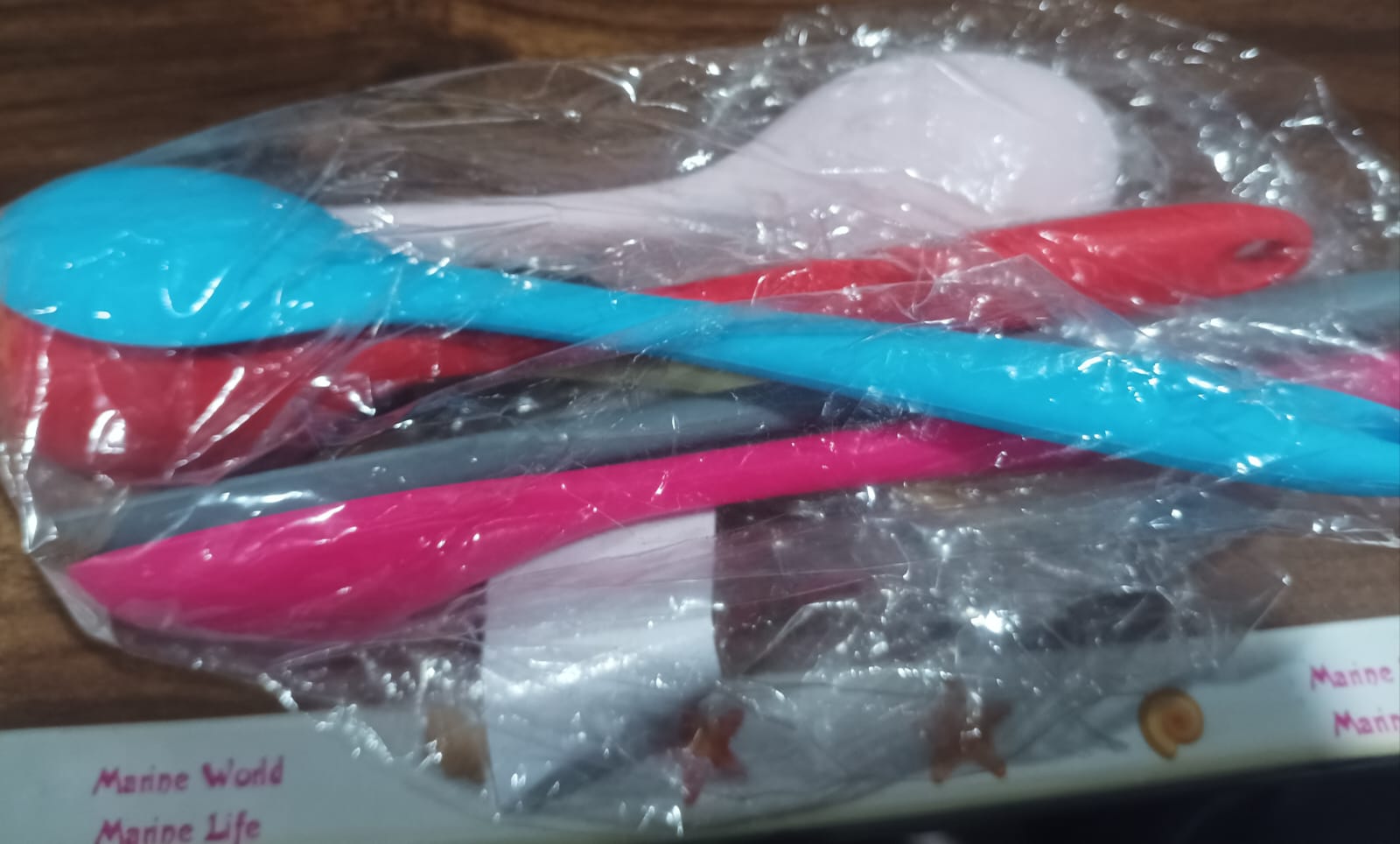 Multipurpose Silicone Spoon, Silicone Basting Spoon Non-Stick Kitchen Utensils Household Gadgets Heat-Resistant Non Stick Spoons Kitchen Cookware Items For Cooking and Baking (6 Pcs Set) Multipurpose Silicone Spoon, Silicone Basting Spoon Non-Stick Kitchen Utensils Household Gadgets Heat-Resistant Non Stick Spoons Kitchen Cookware Items For Cooking and Baking (6 Pcs Set)